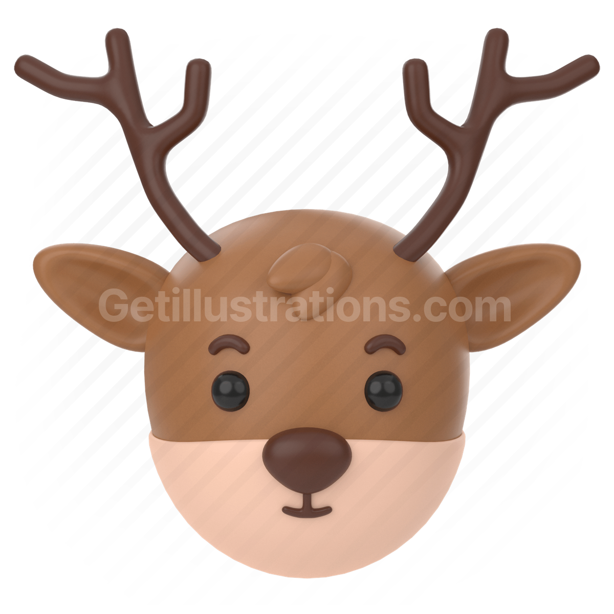 rheindeer, reindeer, deer, animal, wildlife, christmas, santa, claus, x-mas